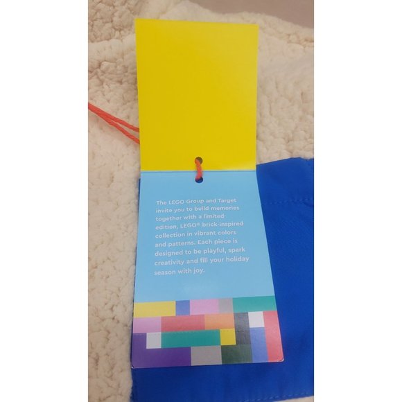 Kids' Contrast Pocket Sherpa Jacket - LEGO Collection x Target Cream L Large - Picture 7 of 8